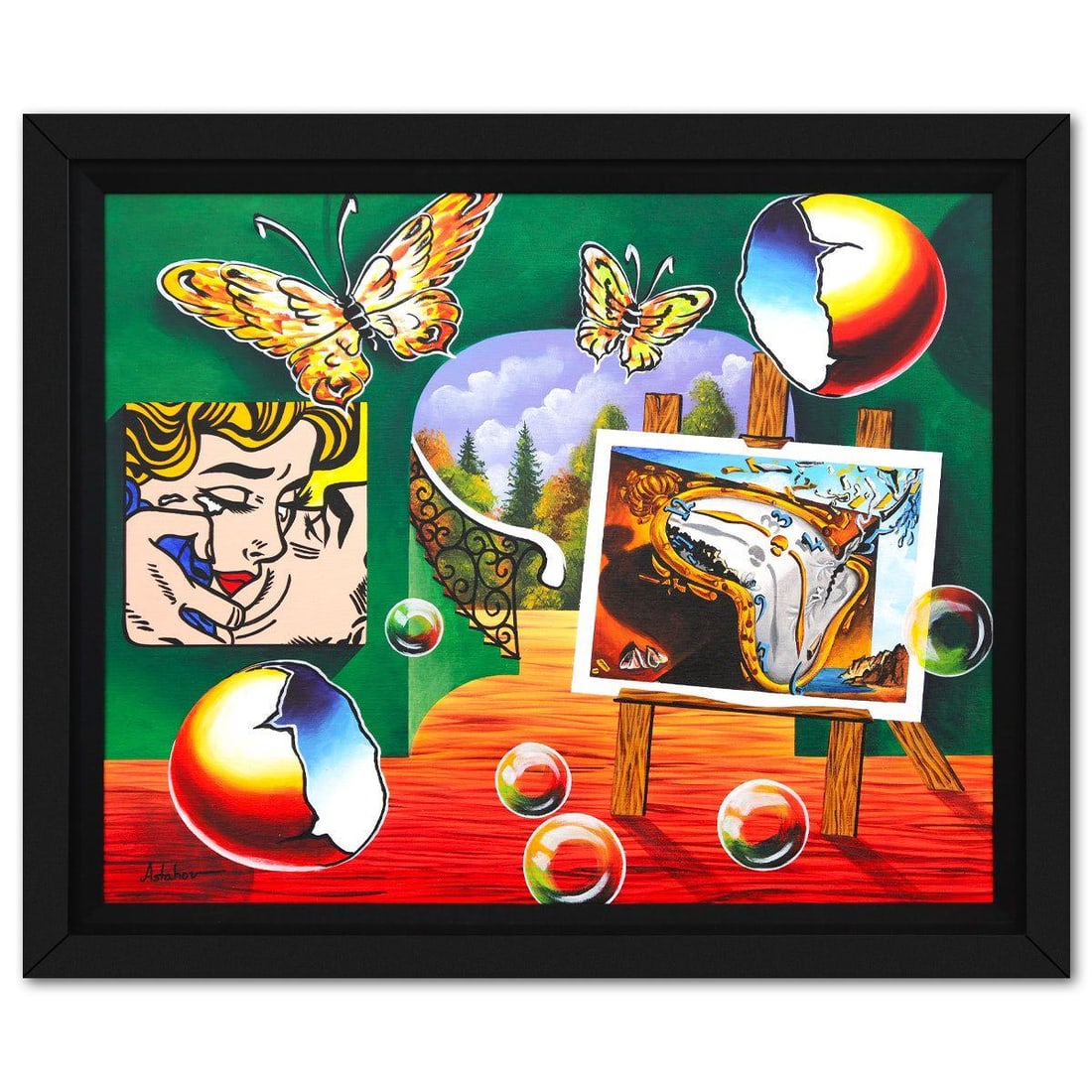 Alexander Astahov- Original Oil on Canvas "Summer Memories in Motion" (1 of 2)