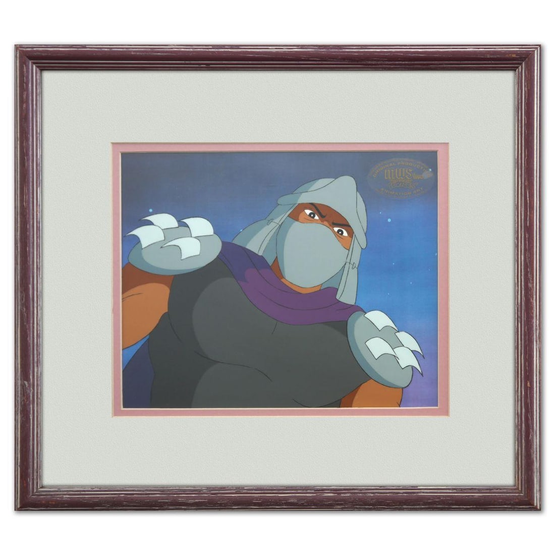 Animation Art- Hand-Painted Cel "Shredder" (1 of 2)