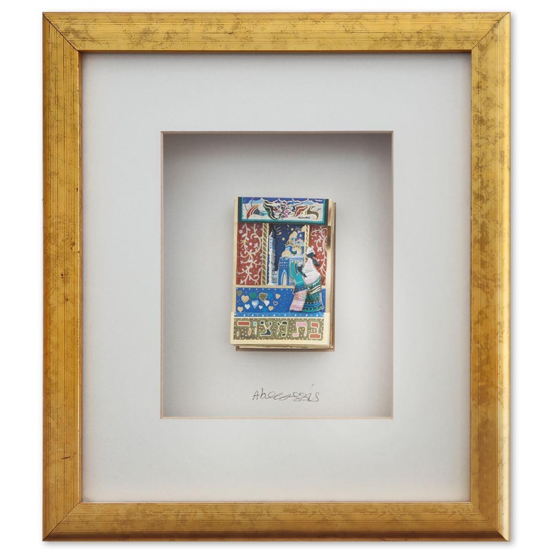 Raphael Abecassis- Original 6-Layer Decoupage (1 of 2)