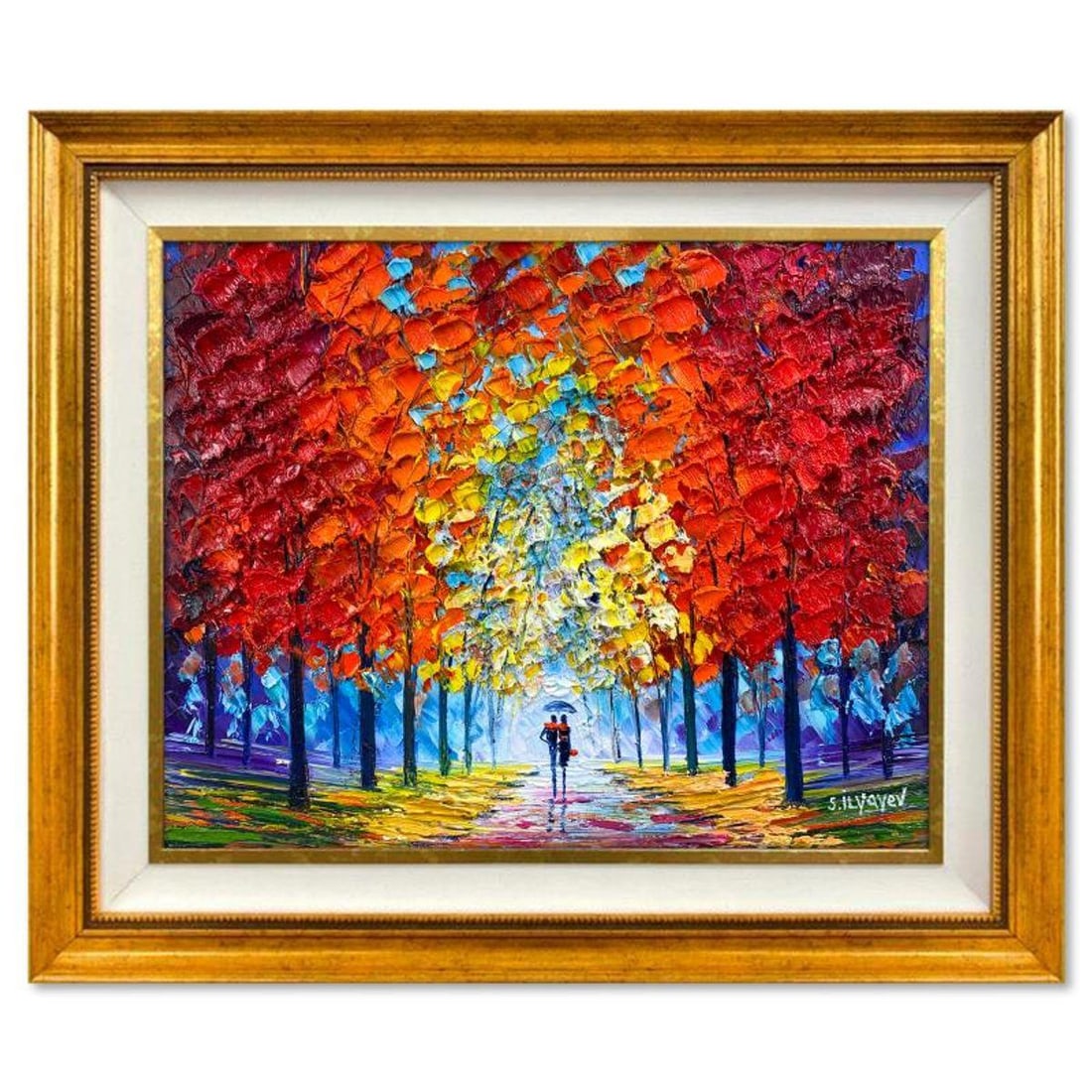 Slava Ilyayev, Framed Original Oil Painting on Canvas, Hand Signed with Letter of Authenticity. (1 of 2)