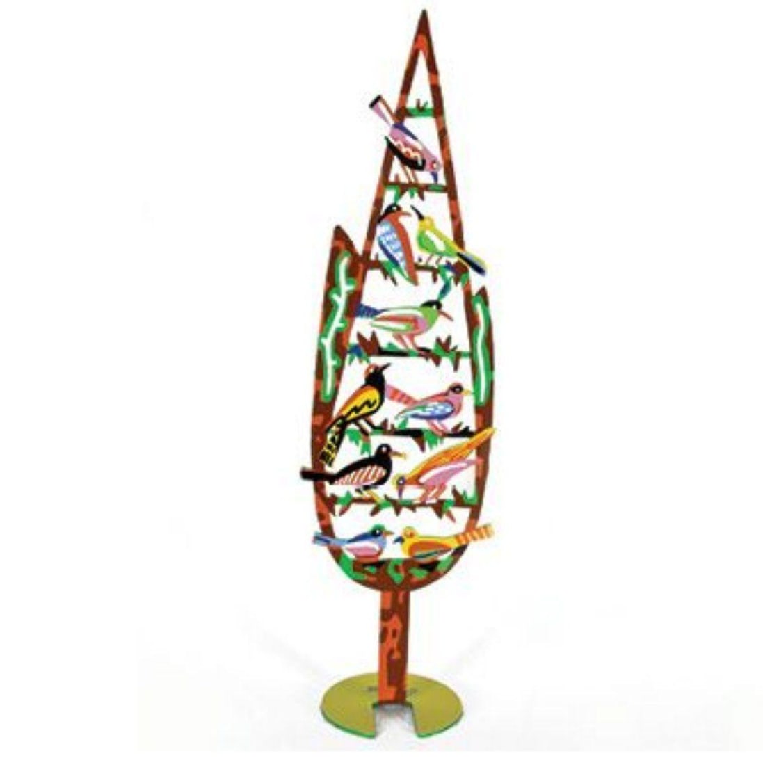 David Gerstein- Free Standing Sculpture "Cypress Tree": Artist: David Gerstein. Medium: Free Standing Sculpture. Title: Cypress Tree. Size: 16.5" x ". Signature: Signed by the artist. Certificate of Authenticity: Is included. Additional: This piece is free