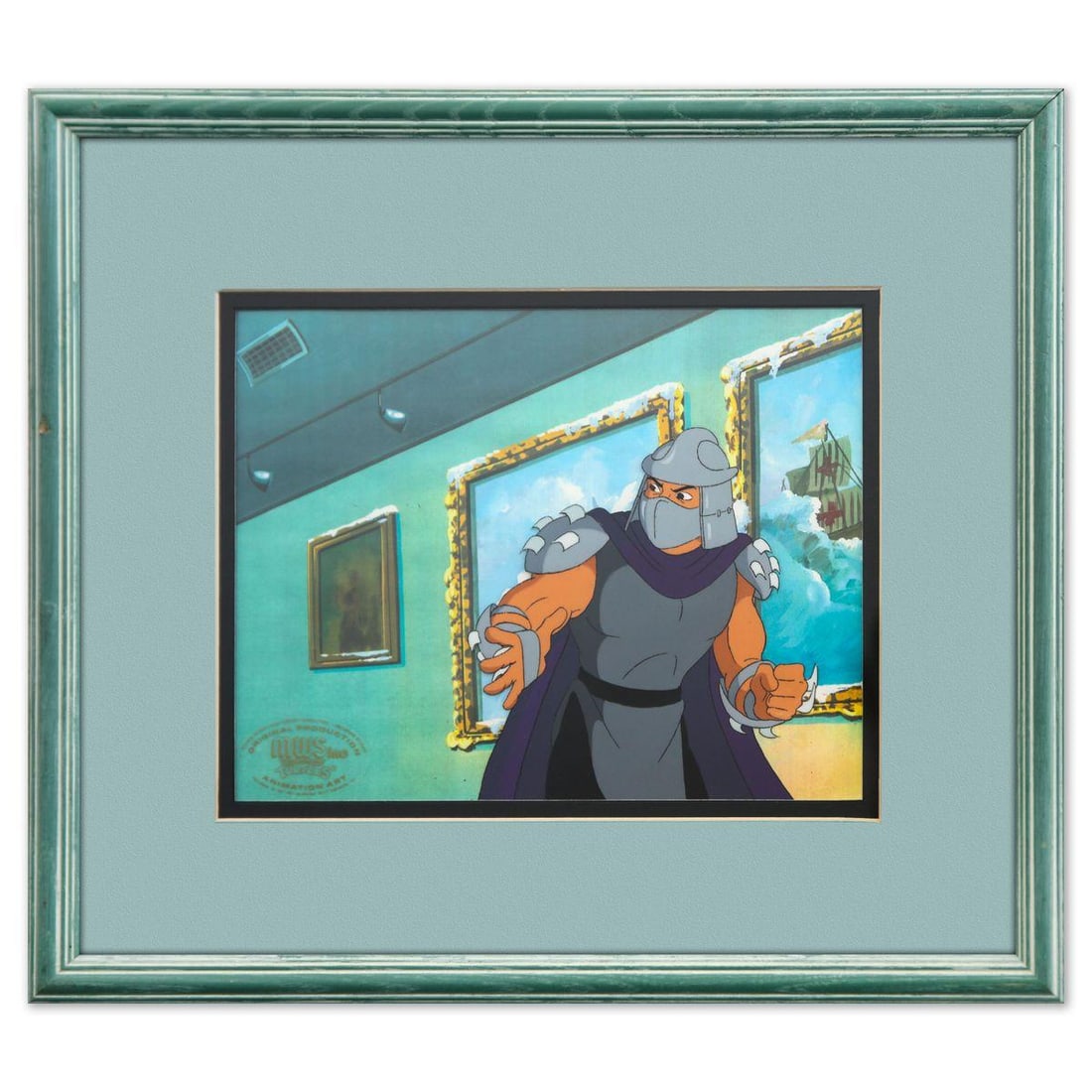 Animation Art- Hand-Painted Cel "Shredder" (1 of 2)