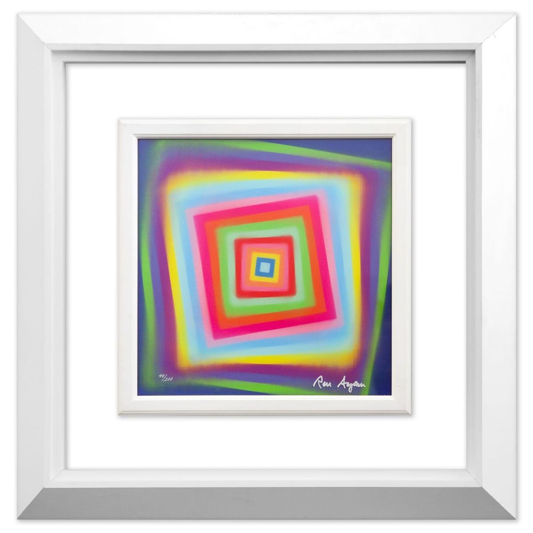 Ron Agam- Agamograph "Kinetic Square" (1 of 6)