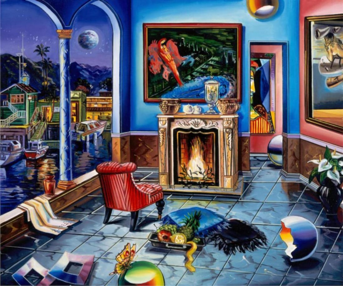 Alexander Astahov- Original Giclee on Canvas "Masterpiece": Artist: Alexander Astahov. Medium: Original Giclee on Canvas. Title: Masterpiece. Size: 20" x 24". Signature: Hand Signed by the Artist. Certificate of Authenticity: From the publisher. Reference#: 20