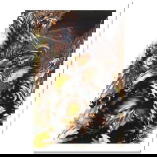 Stan Lee Signed, Marvel Comics AP Limited Edition Canvas "Wolverine: Origins #25" with Certificate: Wolverine: Origins #25 is a limited edition giclee on canvas with art by Simone Bianchi". Officially licensed by Marvel, this piece is from an AP edition and hand signed by creative legend Stan Lee