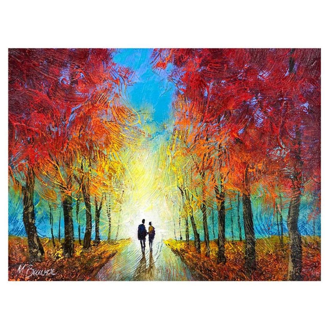 Mark Braver, Original Oil Painting on Canvas, Hand Signed with Letter of Authenticity. (1 of 2)