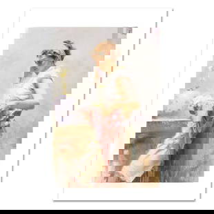 Pino (1939-2010), "Dream Catcher" Limited Edition on Canvas, Numbered and Hand Signed with: Dream Catcher is a limited edition giclee on canvas by Pino (1939-2010), numbered and hand signed by the artist. Includes Certificate of Authenticity. Measures approx. 12" x 18" (image). Reference#: