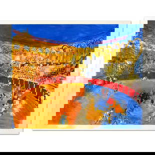 Raoul Dufy- Lithograph "La Course De Taureaux": Artist: Raoul Dufy. Medium: Lithograph. Title: La Course De Taureaux. Size: 19.5" x 25.5". Signature: Stamp signed and numbered. Certificate of Authenticity: Is included. Additional: Printed by