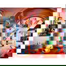 Ferjo, "Majestic Splendor" Original Painting on Canvas, Hand Signed with Letter of Authenticity.