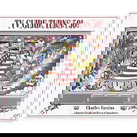 Charles Fazzino- Poster "TV Guide Turns 50!": Artist: Charles Fazzino. Medium: Poster. Title: TV Guide Turns 50!. Size: 18" x 22". Signature: Hand signed. Certificate of Authenticity: Is included. Reference#: 10051.