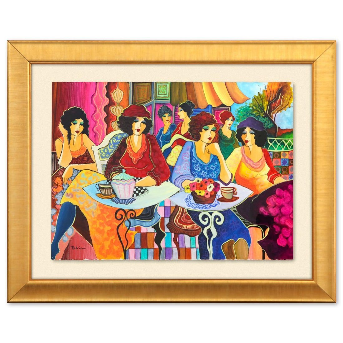 Patricia Govezensky- Original Watercolor on Paper "Luminous Lullaby" (1 of 2)