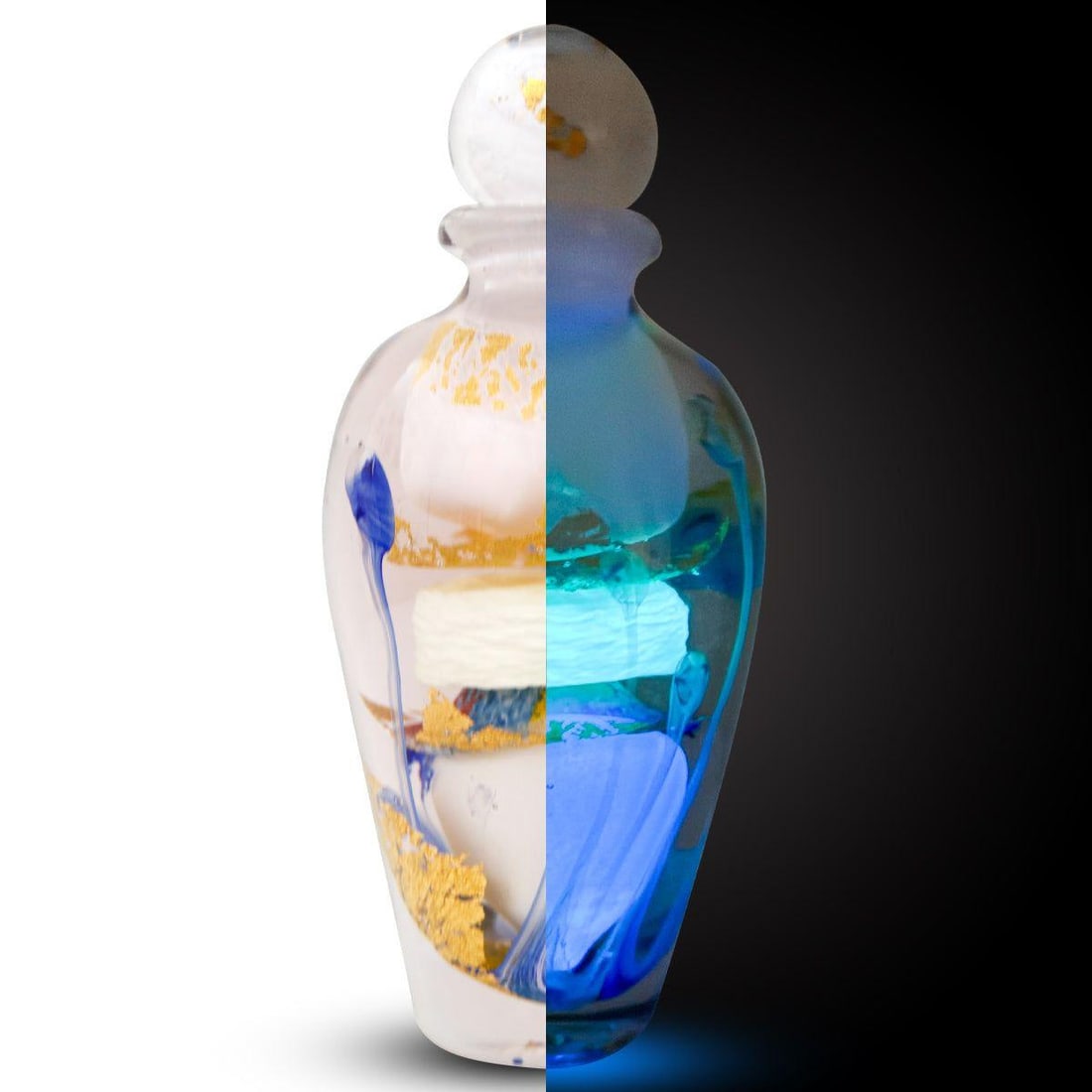 Jean-Claude Novaro- Glows in the Dark Handmade Glass (1 of 3)