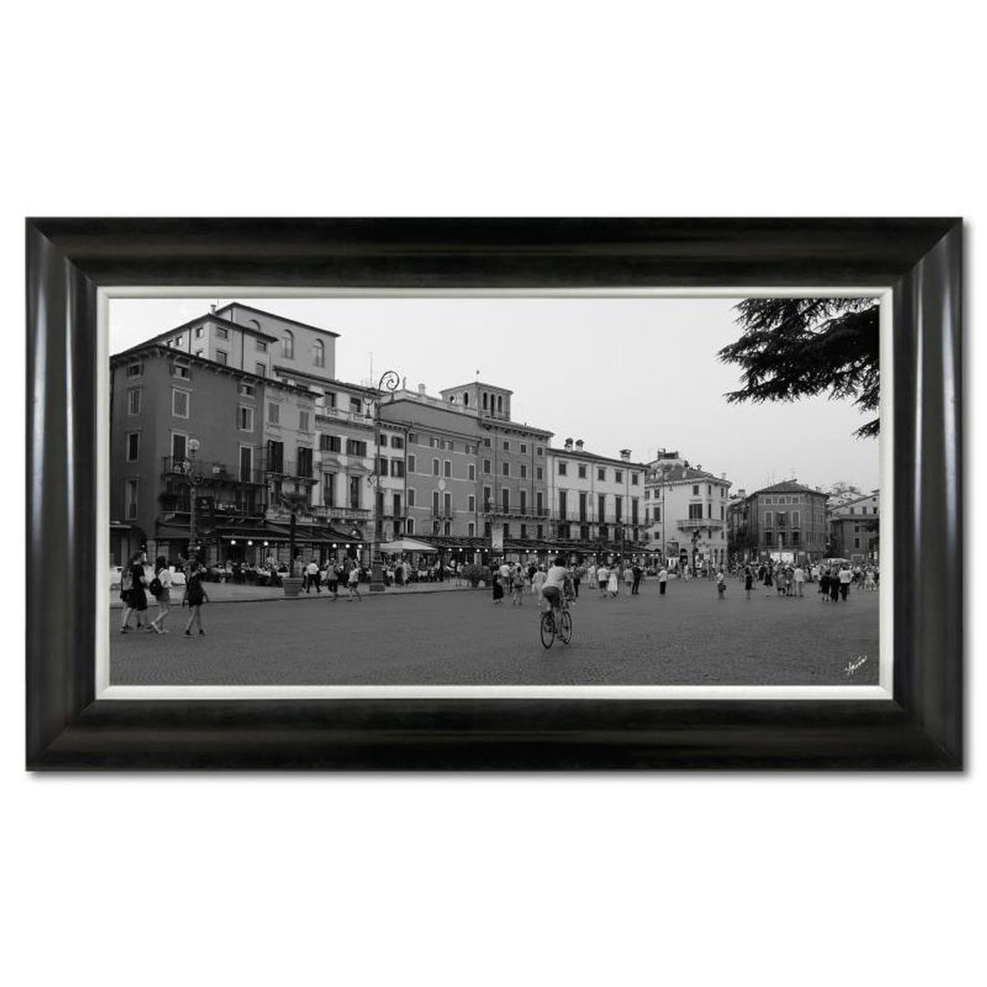 Misha Aronov, "Verona 1" Framed Limited Edition Photograph on Canvas, Numbered and Hand Signed with: Verona 1 is a limited edition giclee on canvas by photographer Misha Aronov, numbered and hand signed by the artist. The piece comes custom framed and includes Letter of Authenticity. Measures approxi