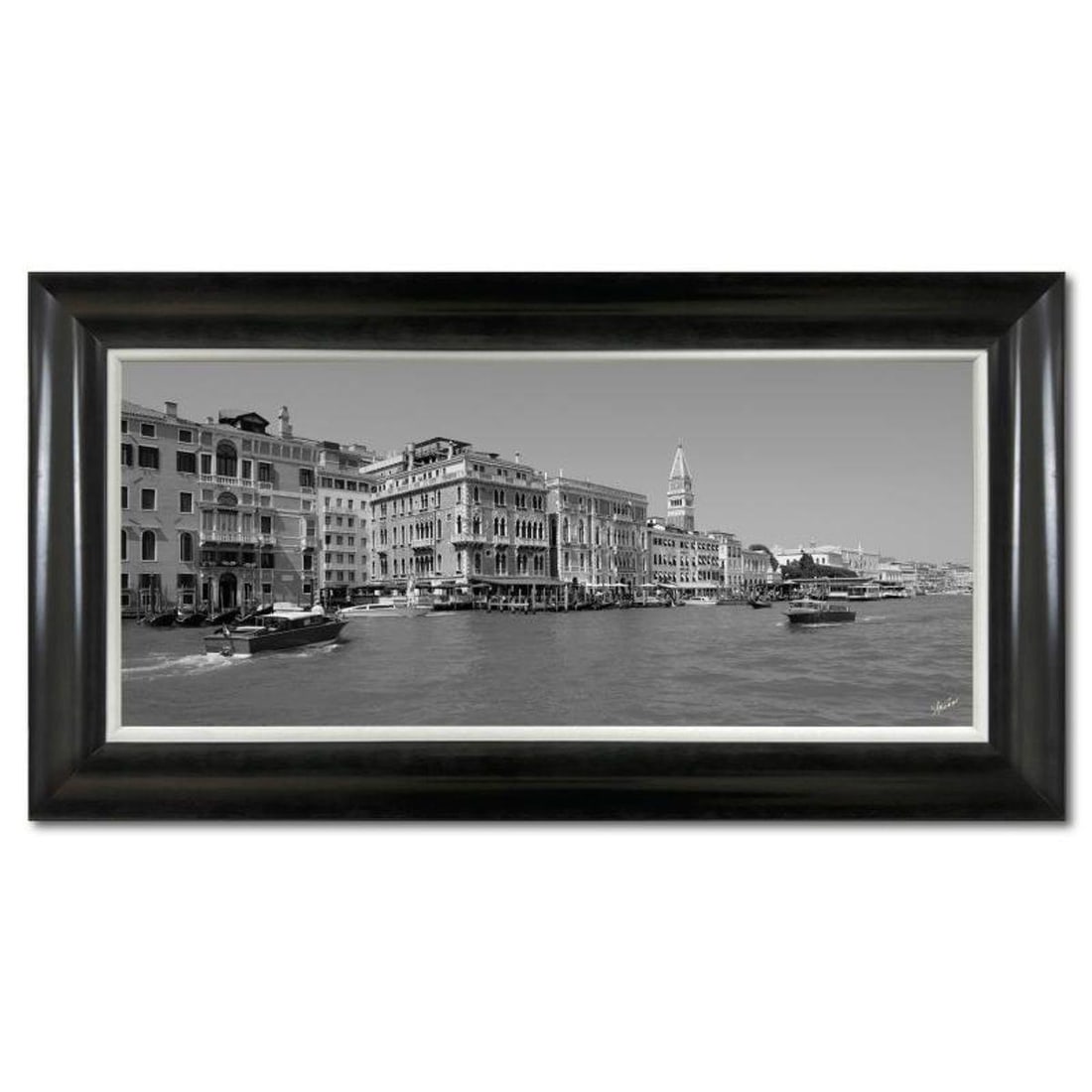 Misha Aronov, "Venice 1" Framed Limited Edition Photograph on Canvas, Numbered and Hand Signed with: Venice 1 is a limited edition giclee on canvas by photographer Misha Aronov, numbered and hand signed by the artist. The piece comes custom framed and includes Letter of Authenticity. Measures approxi
