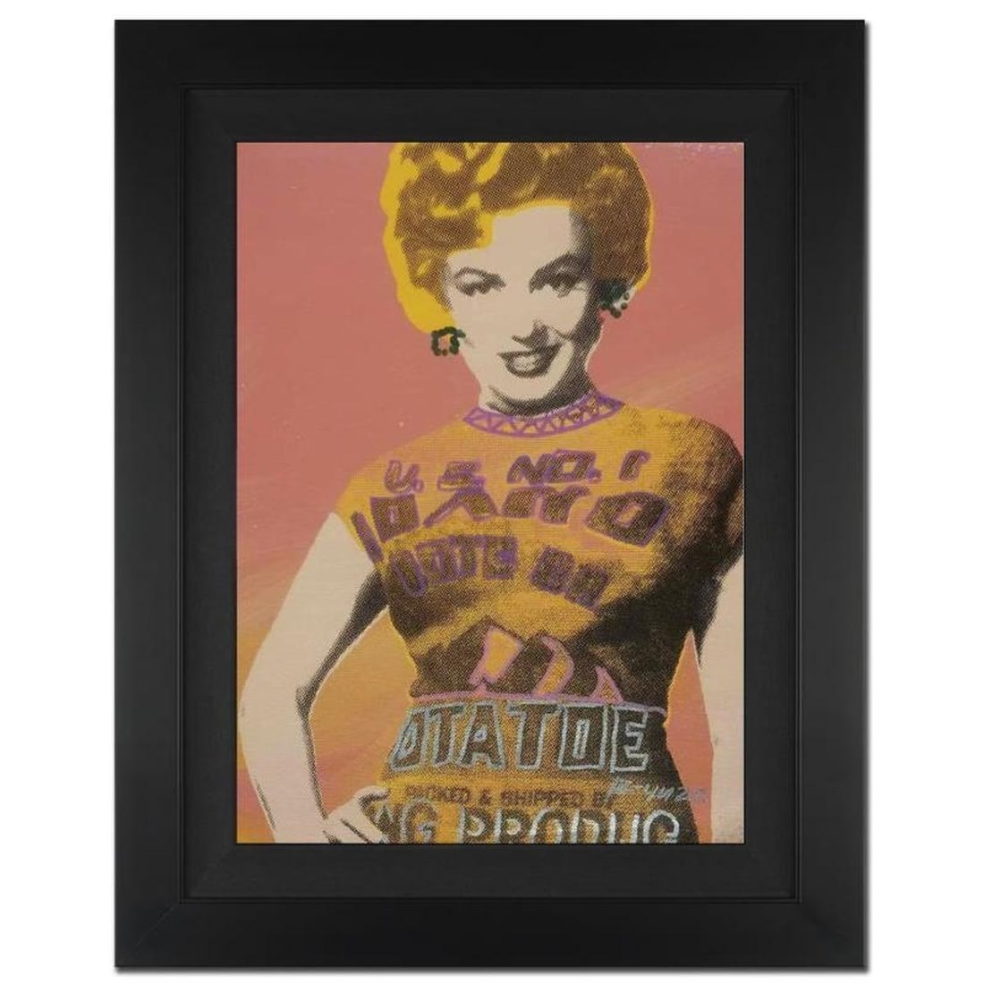 Ringo Daniel Funes - (Protege of Andy Warhol's Apprentice - Steve Kaufman), "See My Potato Sack" (1 of 1)