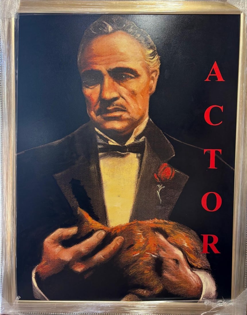 Steve Kaufman- Silkscreen on canvas (1 of 2)