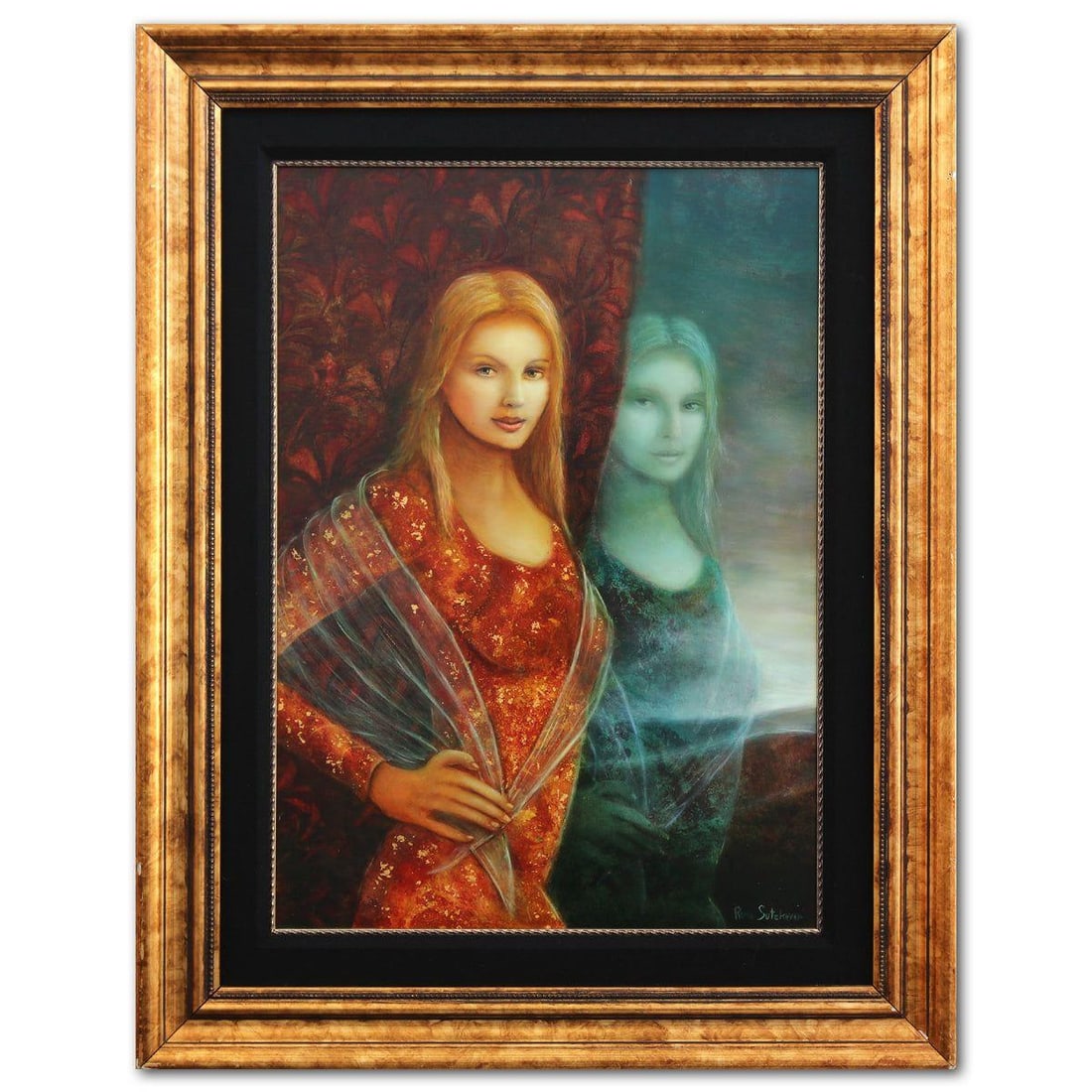 Rina Sutzkever- Original Oil in Masonite "Beauty" (1 of 5)