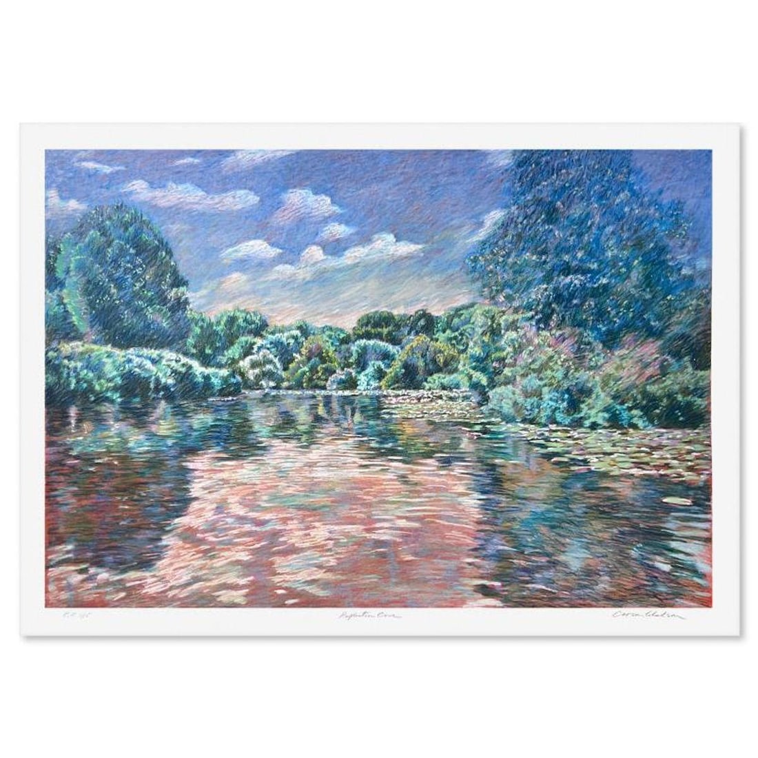 Carson Gladson (1940-2023), "Reflection Cove" Limited Edition Printers Proof Serigraph, Numbered 1/5 (1 of 2)