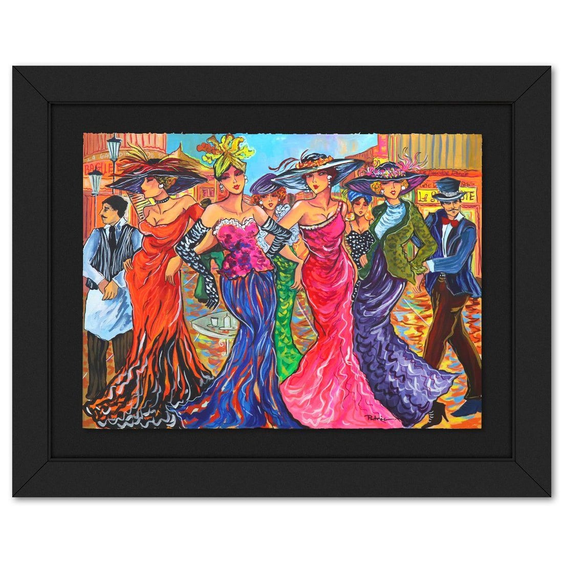 Patricia Govezensky- Original Watercolor on Paper "Harmonious Blend" (1 of 2)