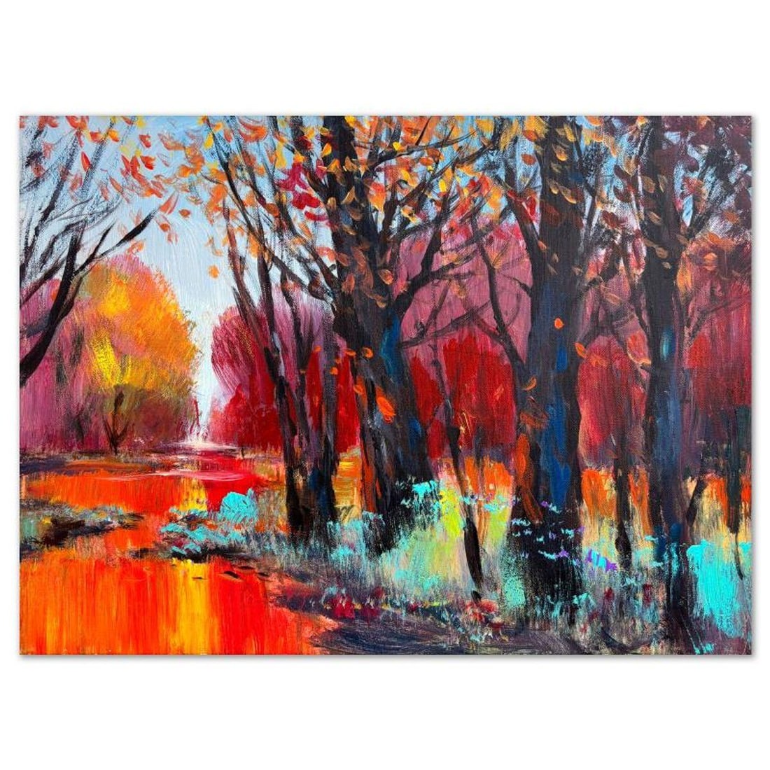 Michael Schofield, Original Oil Painting on Canvas, Hand Signed Inverso with Letter of Authenticity.: This is an original oil painting on stretched canvas by Michael Schofield, hand signed inverso by the artist. Includes Letter of Authenticity. Measures approx. 18" x 24" (image).