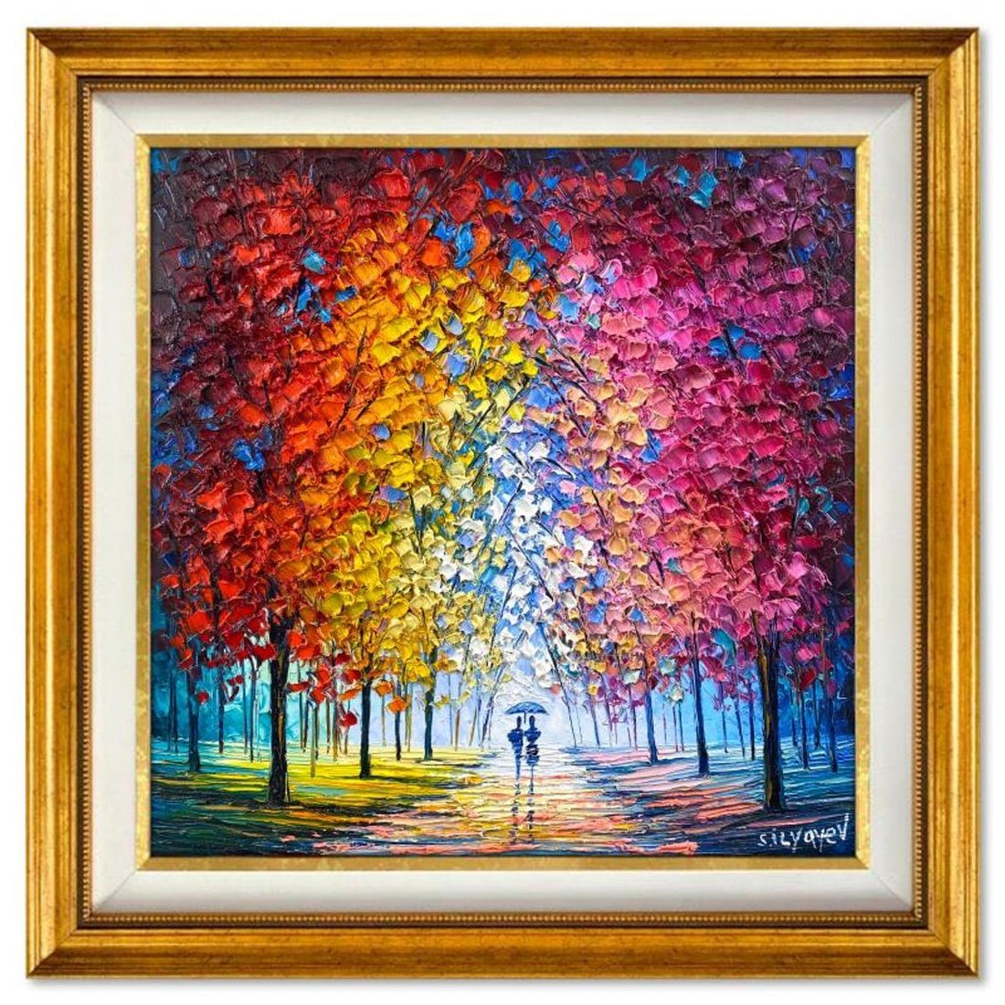 Slava Ilyayev, Framed Original Oil Painting on Canvas, Hand Signed with Letter of Authenticity. (1 of 2)