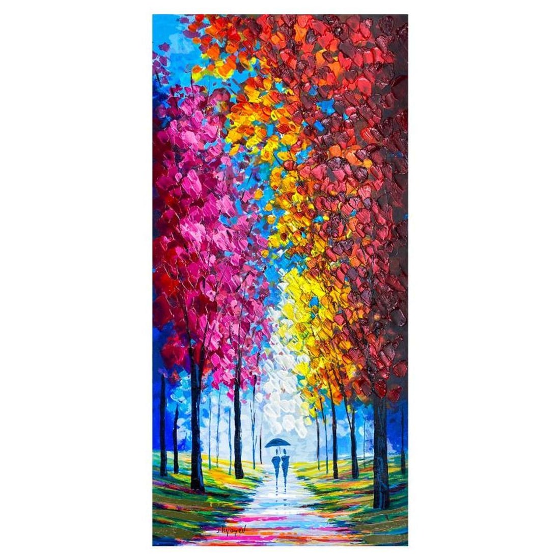 Slava Ilyayev, Hand Embellished Limited Edition Serigraph on Board, Numbered and Hand Signed with (1 of 2)