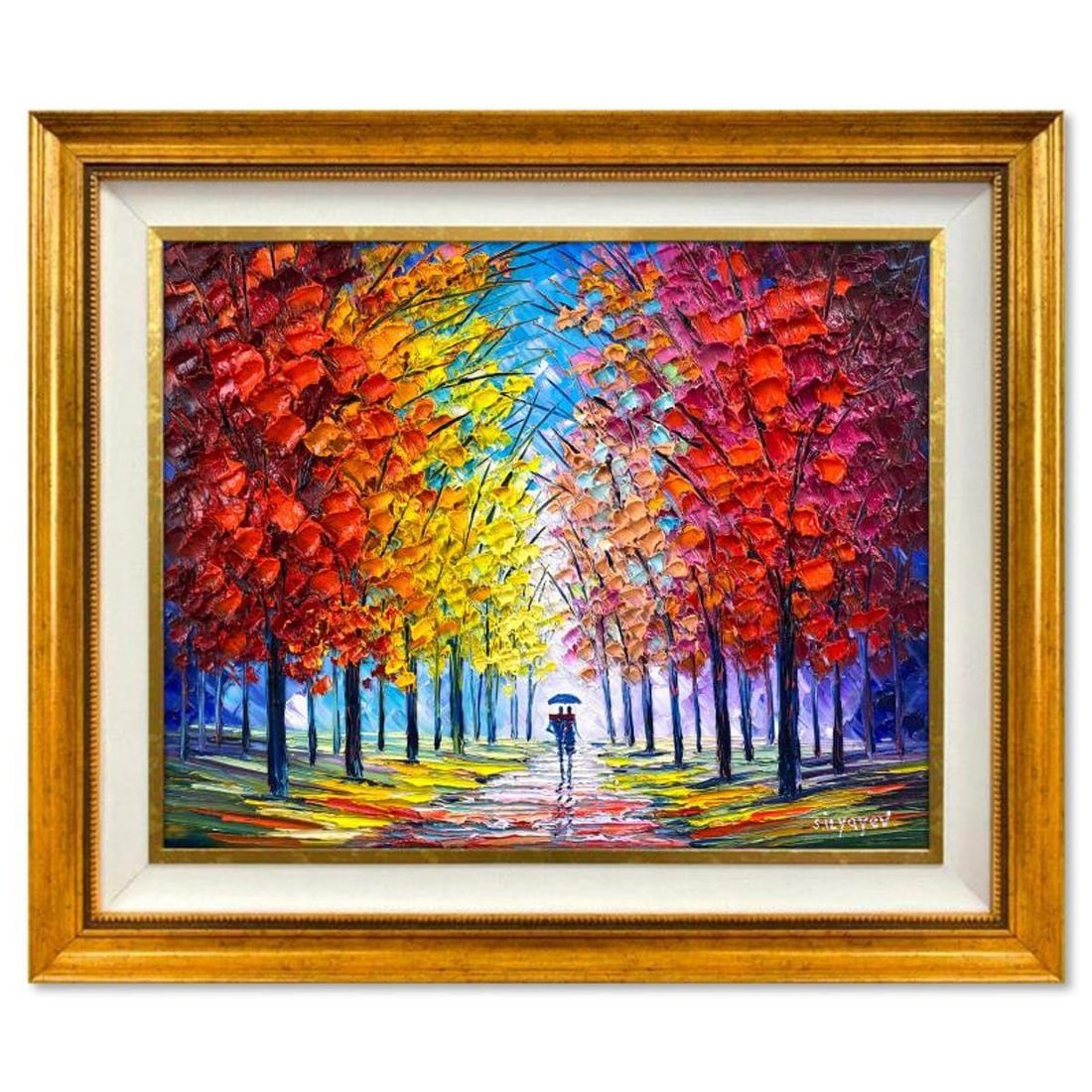 Slava Ilyayev, Framed Original Oil Painting on Canvas, Hand Signed with Letter of Authenticity. (1 of 2)