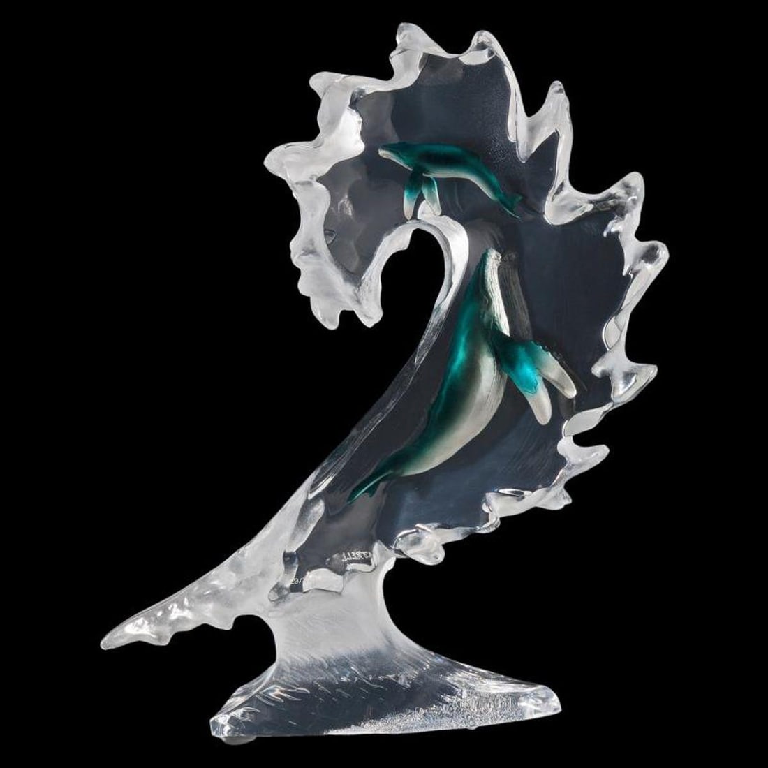 Kitty Cantrell, "Bringing Up Baby" Limited Edition Mixed Media Lucite Sculpture with COA.: Bringing Up Baby is a limited edition mixed media lucite sculpture by Kitty Cantrell. Engraved with the artists signature and number, this piece comes with a certificate of authenticity. Measures appr