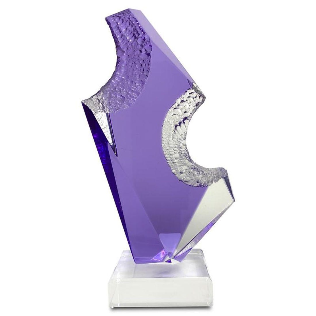 Shlomi Haziza, Acrylic Sculpture, Hand Signed with Letter of Authenticity.: This is an acrylic sculpture by Shlomi Haziza, hand signed by the artist. Includes Letter of Authenticity. Measures approx. 12" x 21". There are minor scratches to the piece.