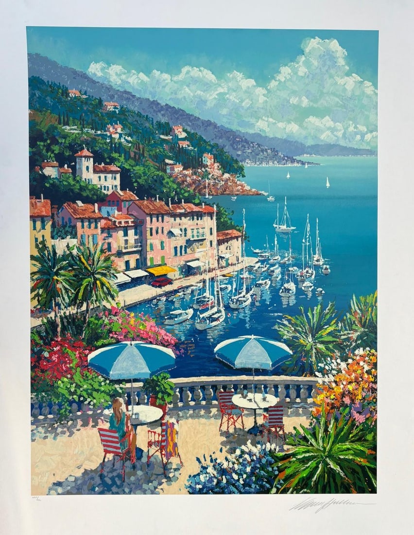 Kerry Hallam- Serigraph on paper: Artist: Kerry Hallam. Medium: Serigraph on paper. Size: 30" x 40". Signature: Hand Signed and numbered. Reference#: 25173.