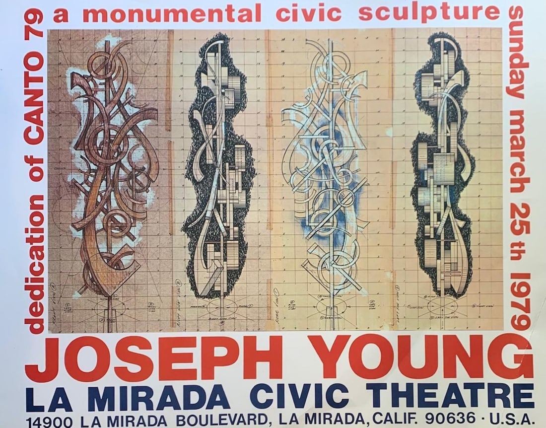 Joseph Young- Lithograph on paper: Artist: Joseph Young. Medium: Lithograph on paper. Measures approx. 30" x 40" (framed). Additional: Circa 1979. Reference#: 25050.
