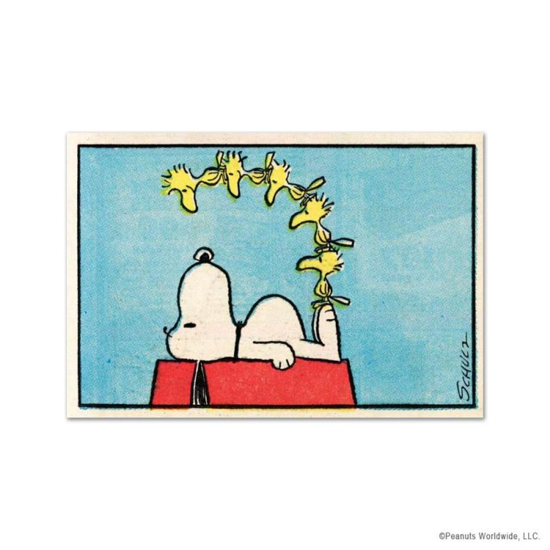 Peanuts, "Friends" Hand Numbered Limited Edition Fine Art Print with Certificate of Authenticity.: A vibrant and striking edition portraying the simple yet emotive art of Charles. M. Schulz, creator of PEANUTS . You'll love the color, it really POPS in person! A celebration of the classic comic sty
