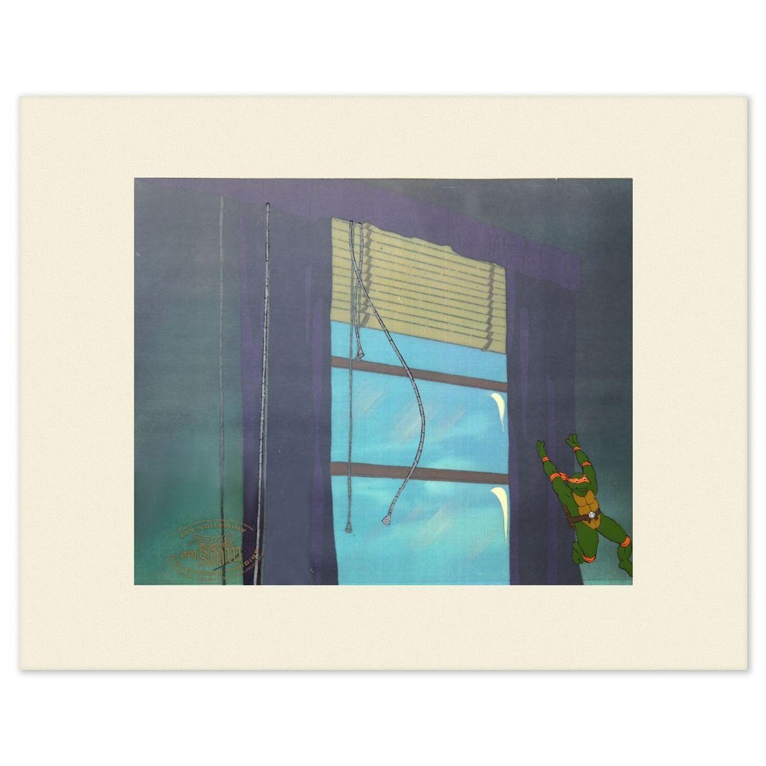 Animation Art- Hand-Painted Cel "Michelangelo" (1 of 2)