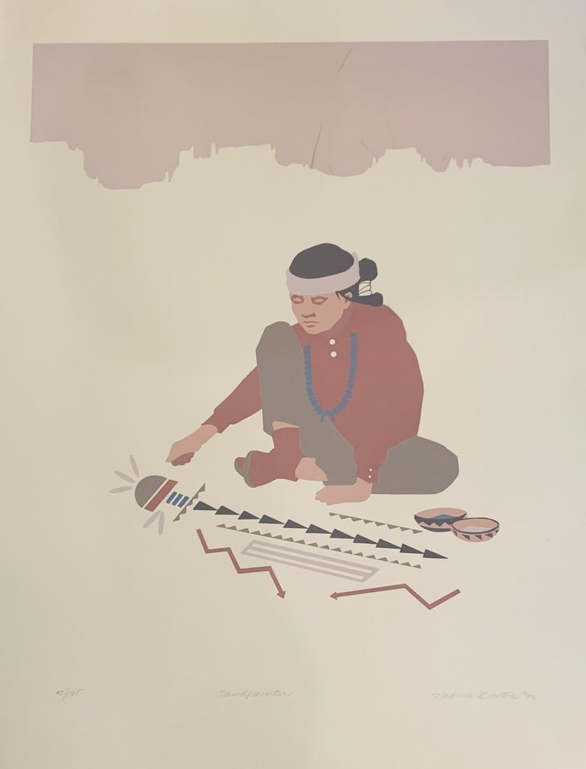 Nadine Barton- Limited edition lithograph on paper: Artist: Nadine Barton. Medium: Limited edition lithograph on paper. Size: 24" x 30". Signature: Signed. Reference#: 44505.