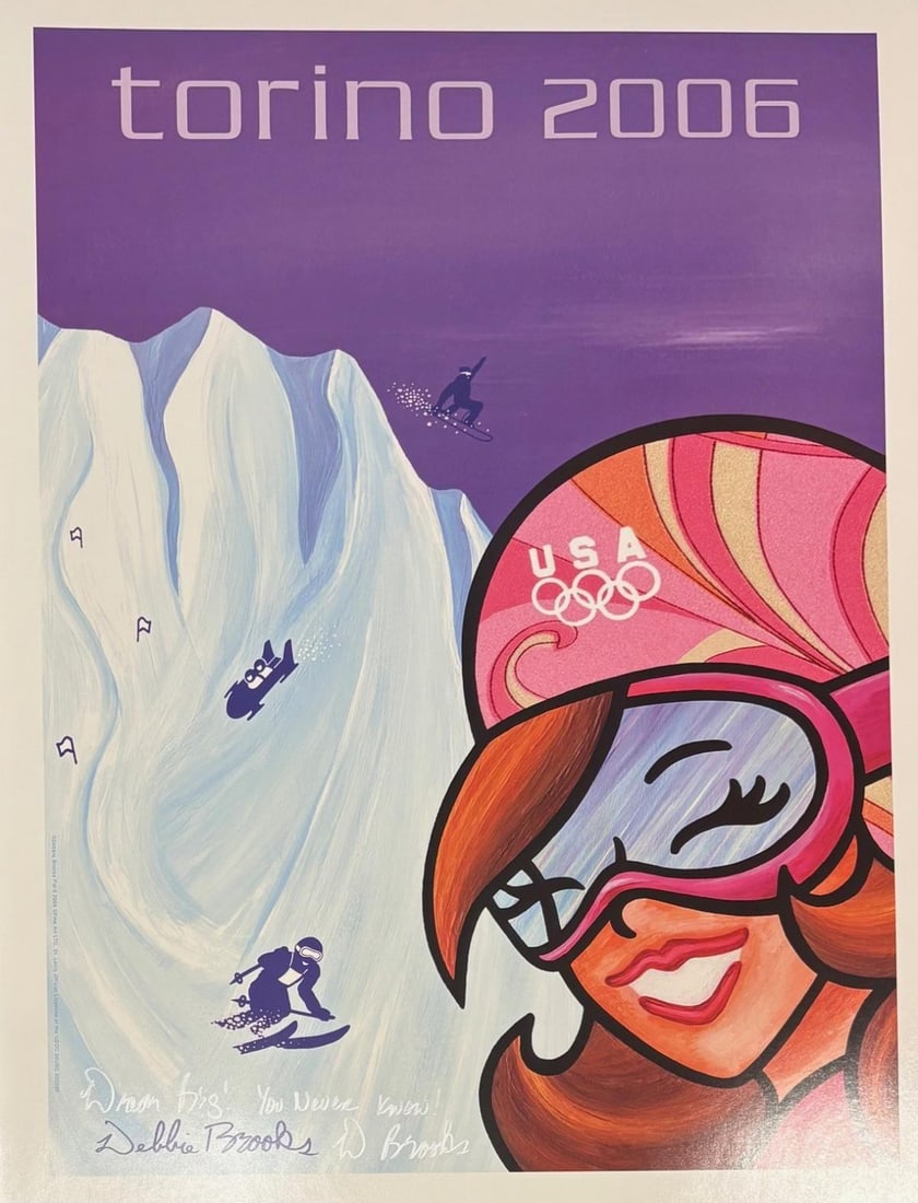 Debbie Brooks- Poster: Artist: Debbie Brooks. Medium: Poster. Size: 20" x 24". Signature: Hand Signed. Reference#: 94138.