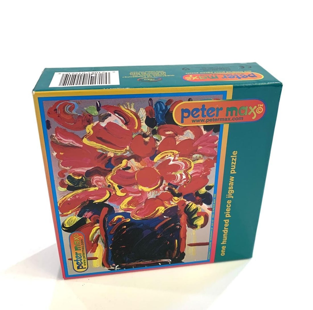 Peter Max- 100 pc Jigsaw Puzzle: Artist: Peter Max. Medium: 100 pc Jigsaw Puzzle. Size: 9" x 7". Reference#: 28109.
