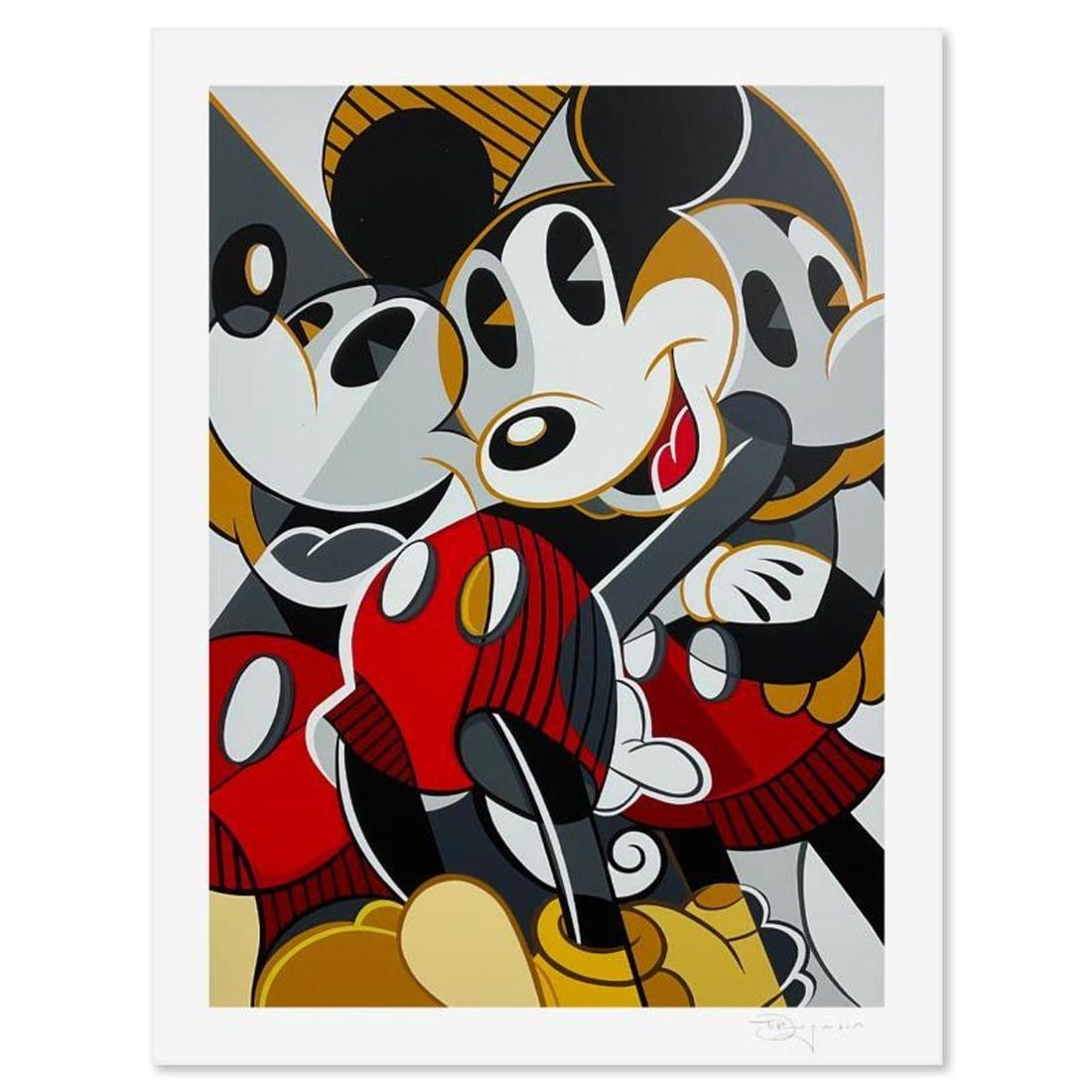 Tim Rogerson, "Mousing Around #2" Limited Edition Proof Serigraph from Disney Fine Art, Numbered and: Mousing Around #2 is a limited edition edition proof on paper by Tim Rogerson, numbered and hand signed by the artist. This piece is licensed by Disney Fine Art. Includes Letter of Authenticity. Measu