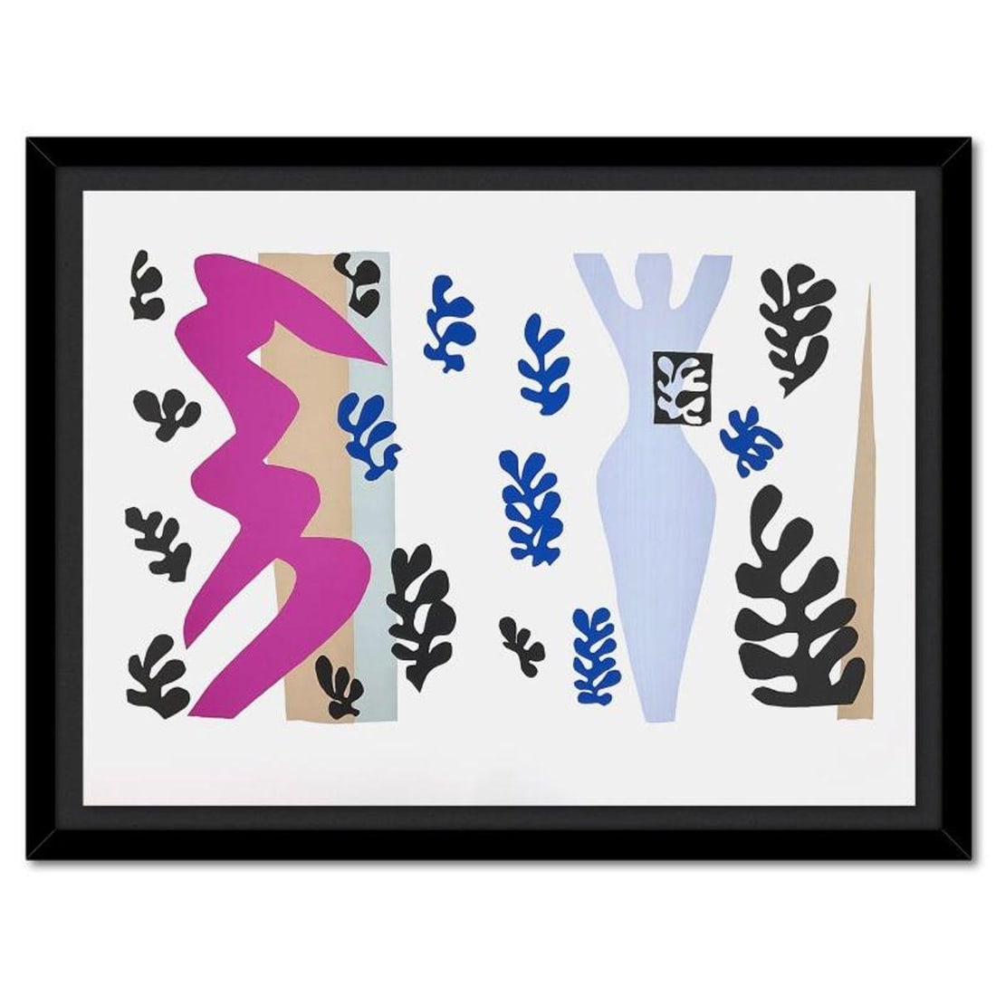 Henri Matisse 1869-1954 (After), "Le Lanceur de Couteaux (The Knife Thrower)" Framed Limited Edition: Le Lanceur de Couteaux (The Knife Thrower) is a limited edition lithograph by Henri Matisse (1869-1954). This piece comes from an edition of 200 authorized by the Matisse Estate; the edition number is
