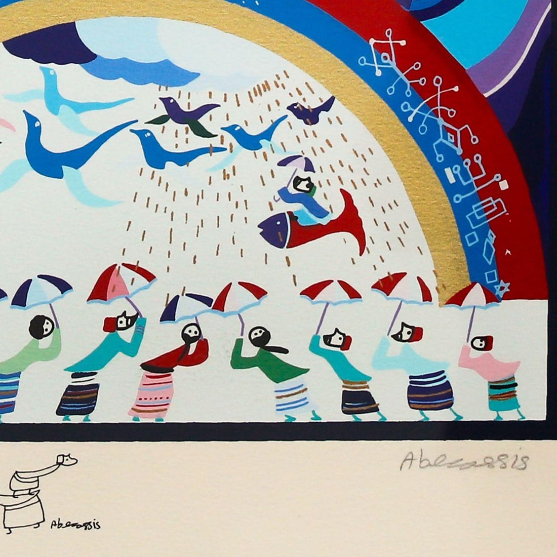 Raphael Abecassis- Serigraph - 3