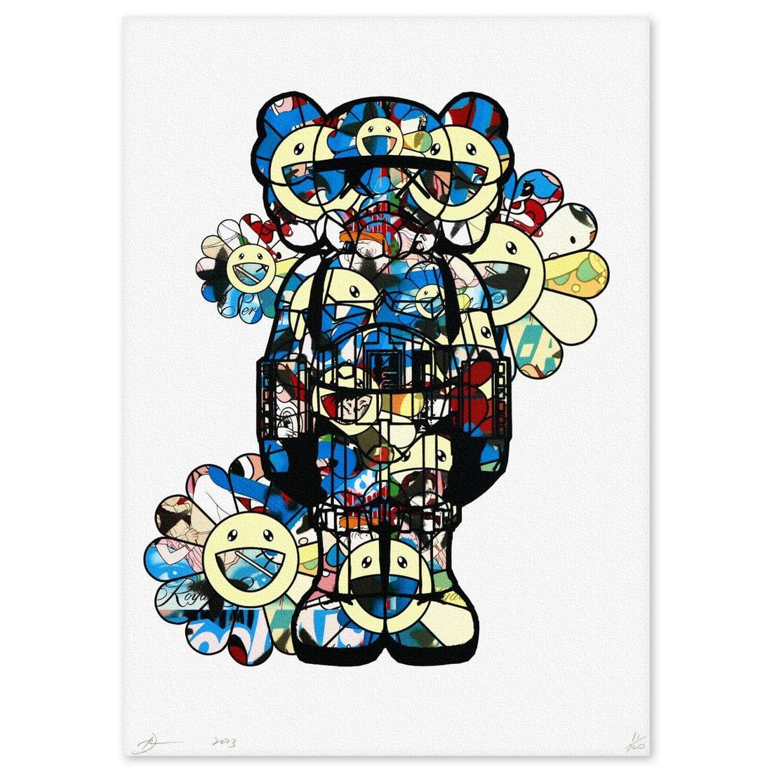 Death NYC- Fine art Print: Artist: Death NYC. Medium: Fine art Print. Size: 18" x 13". Signature: Hand signed and numbered. Certificate of Authenticity: Is included. Additional: Paper: Fine art 300 gsm paper. DEATH chooses to k