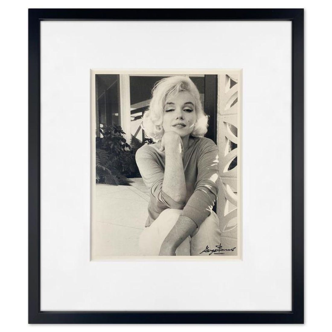 George Barris (1922-2016), "Marilyn Monroe: The Last Shoot" Framed Photograph Printed from the (1 of 2)