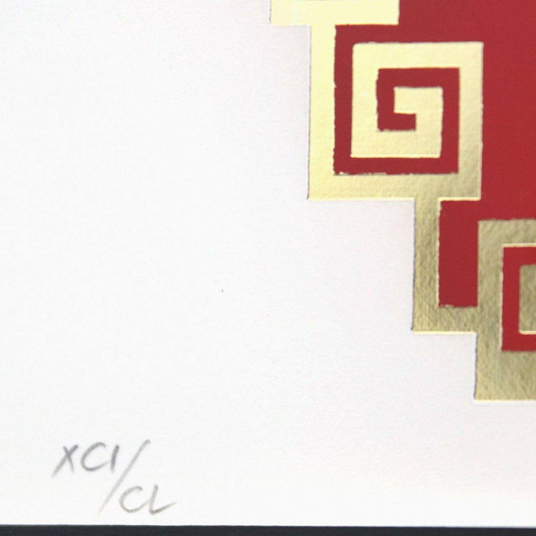 Erte- Serigraph "Willow Tree" - 3