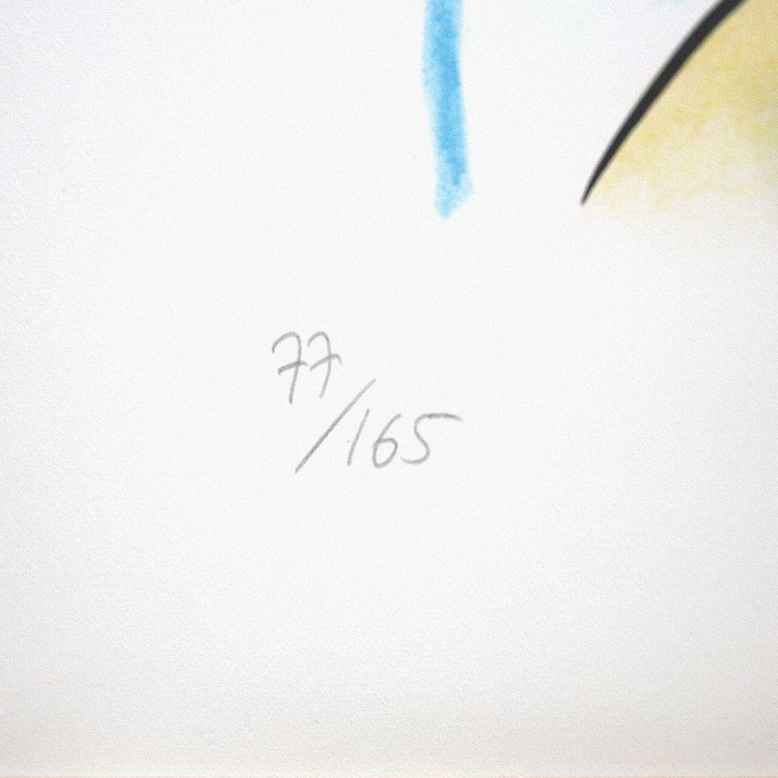 Peter Max- Lithograph "Lady with Feathers" - 3