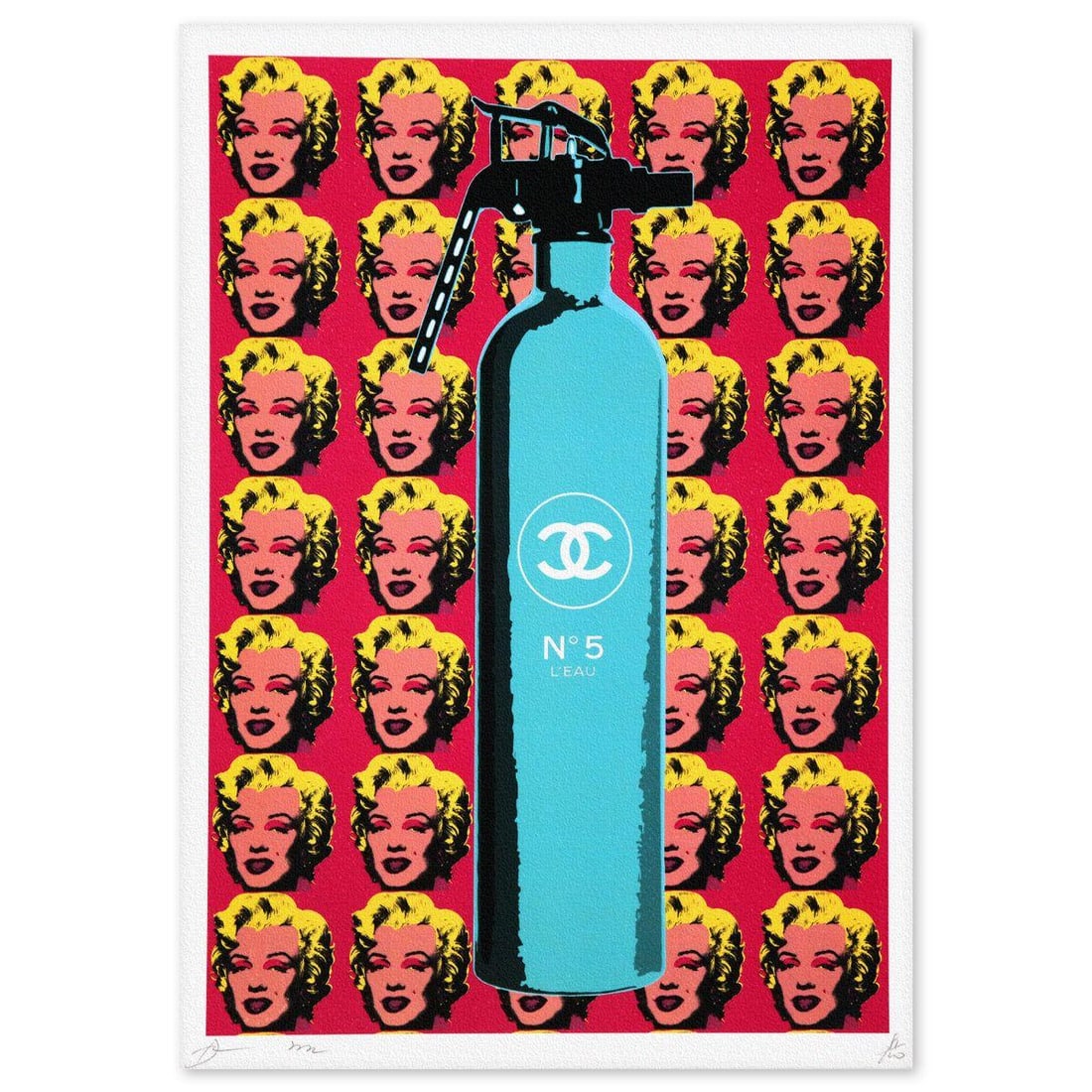 Death NYC- Fine art Print: Artist: Death NYC. Medium: Fine art Print. Size: 18" x 13". Signature: Hand signed and numbered. Certificate of Authenticity: Is included. Additional: Paper: Fine art 300 gsm paper. DEATH chooses to