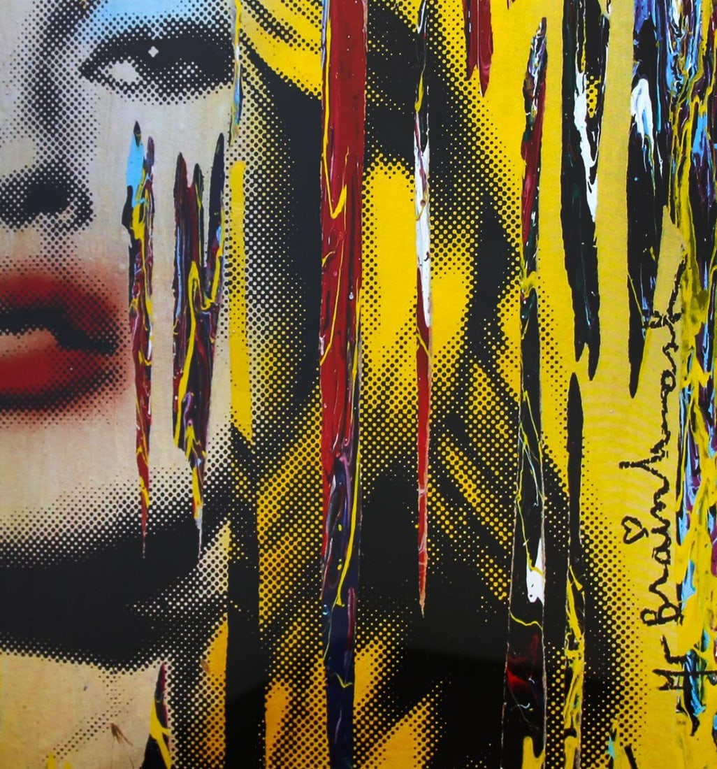 Mr. Brainwash- Offset Lithograph "Kate Moss" - 3