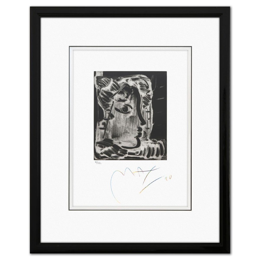 Peter Max- Etching "Untitled" (1 of 3)