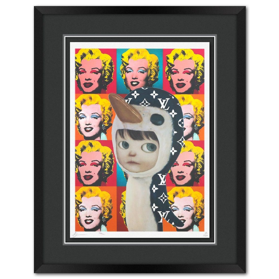 Death NYC- Fine Art Print: Artist: Death NYC. Medium: Fine Art Print. Size: 17.5" x 12.5". Measures approx. 24" x 19" (framed). Signature: Hand Signed by the artist. Certificate of Authenticity: Is included. Reference#: 56165.