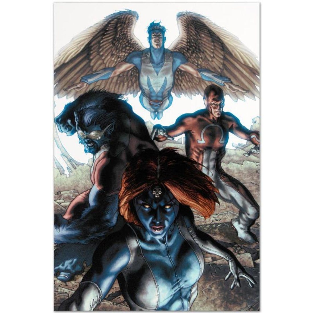 Marvel Comics "Dark X-Men #1" Numbered Limited Edition Giclee on Canvas by Simone Bianchi with COA. (1 of 1)