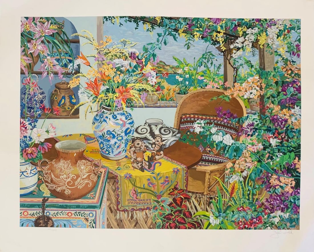 John Powell- Limited edition Serigraph: Artist: John Powell. Medium: Limited edition Serigraph. Size: 30" x 40". Signature: Signed. Reference#: 44506.
