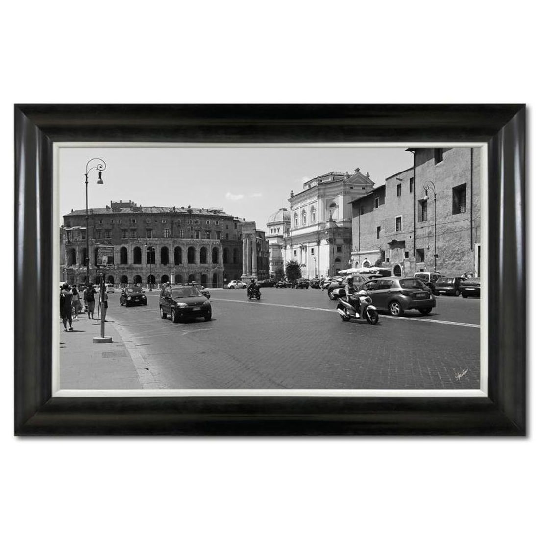 Misha Aronov, "Rom 1" Framed Limited Edition Photograph on Canvas, Numbered and Hand Signed with: Rom 1 is a limited edition giclee on canvas by photographer Misha Aronov, numbered and hand signed by the artist. The piece comes custom framed and includes Letter of Authenticity. Measures approximat